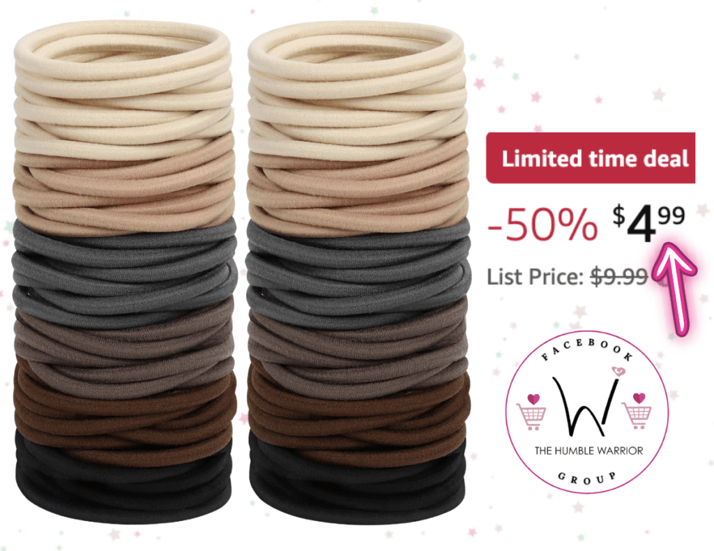 200-pack of hair ties!